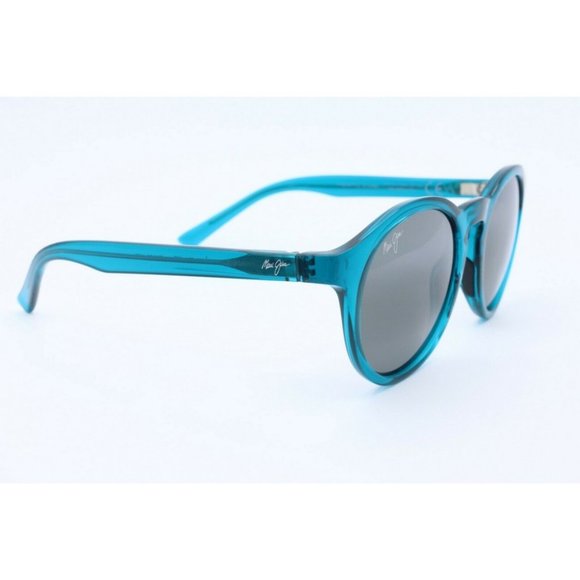 Maui Jim Pineapple MJ 784-06D Round Blue Sunglasses Polarized Gray Lense - Picture 3 of 6